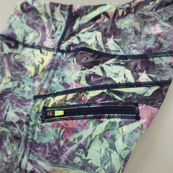 Lululemon Inspire Crop Leggings Womens 6 Iridescent Multi All Full-On Luxtreme - Picture 10 of 16